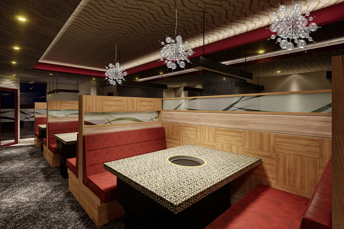 札幌駅前店テーブル席