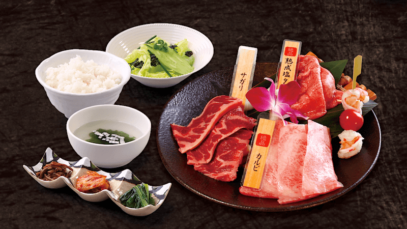徳寿の焼肉セット